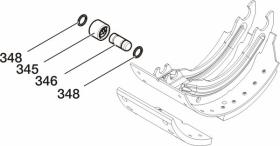 BPW 0980102910 - KIT DE REPARACIÓN RODILLO DE ZAPATA SN42../SN36../SN30..BPW-