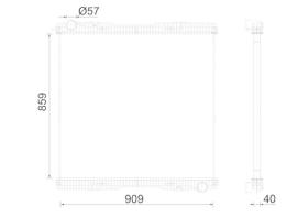 Mahle CR2151000S - RADIADOR