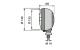 ATRESSA ILUMINACION 56200 - FARO TRACTOR M-E9-1032 DER.